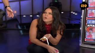 Olivia Munn Kills And Eats The Great Pumpkin friend of Kevin Pereira's g4tv