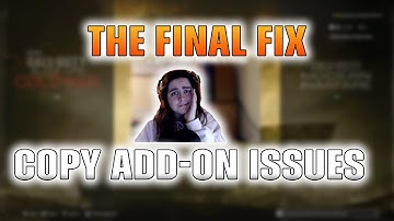 COPY ADD-ON FIX for Warzone and Modern Warfare | Stuck in a Loop - Community Fixes