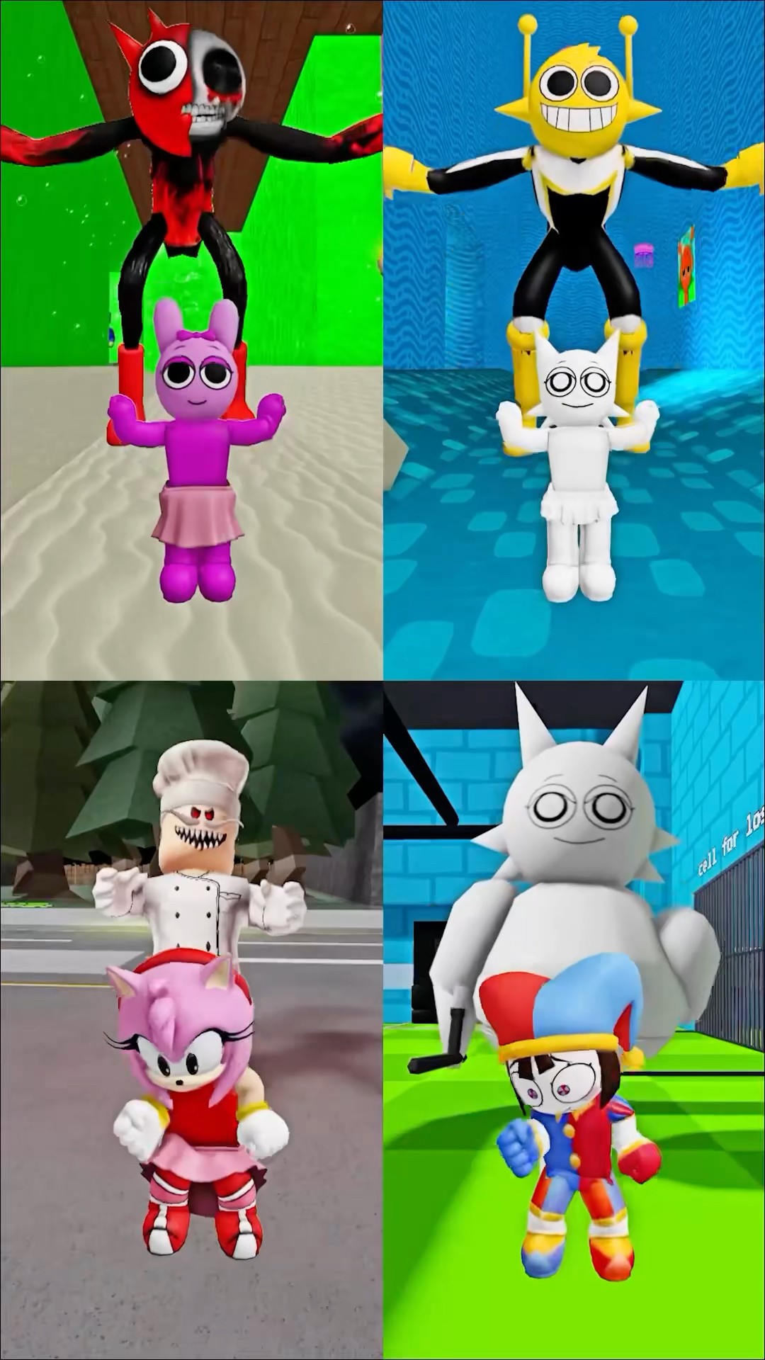 Vapo Vapo Dance 4 #sprunki #incredibox #digitalcircus #sonic #roblox #pomni #animation