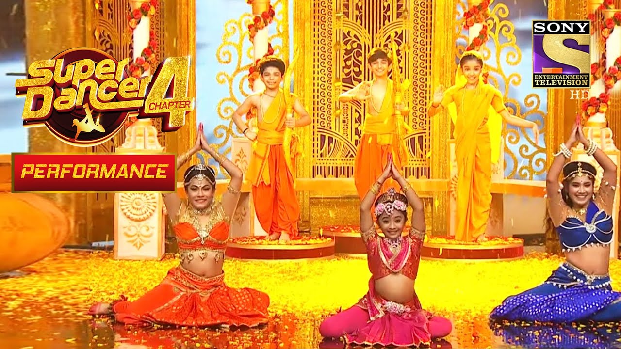 Shweta Pratiti  Sadhvi   Ramayana Act  Super Dancer 4    4