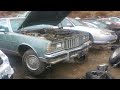 Junkyard: 4door cutlass 78 Bonneville 455 oldsmobile piston clean up