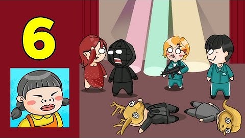 Comics 456 - Squid game All Levels | Hint 121-141 Gameplay Android iOS