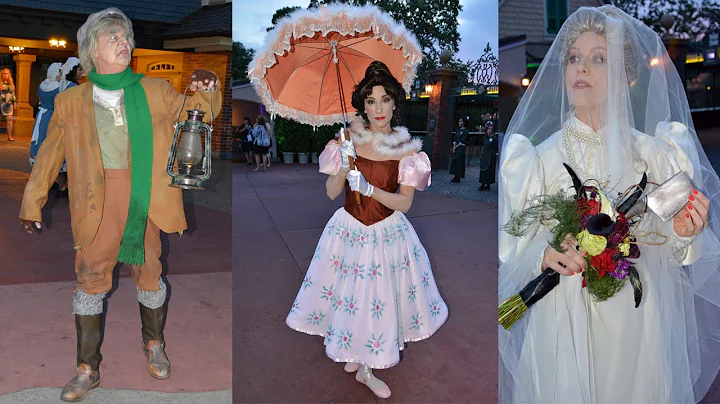 Haunted Mansion Characters Meet at Magic Kingdom P...