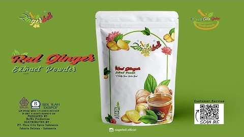 Red Ginger Extract Powder by Zingerbell