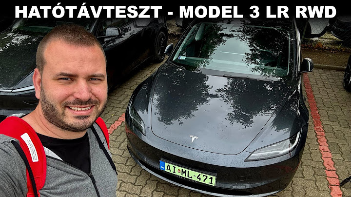 Tényleg elmegy 600 km-t ez a TESLA? – Tesla Model 3 Highland Long Range RWD hatótávteszt I E-percek