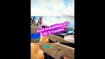 The smooth transition of LW-3 Tundra #codm #shorts
