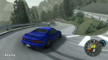 Initial Unity | Irohazaka Downhill | Toyota mr2 (SW20) | 3:47:830 Specialist