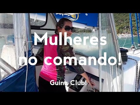 ⁣Mulheres no Comando: Jamille no Cat Guina (parte 1), bate papo e planejamento para navegação
