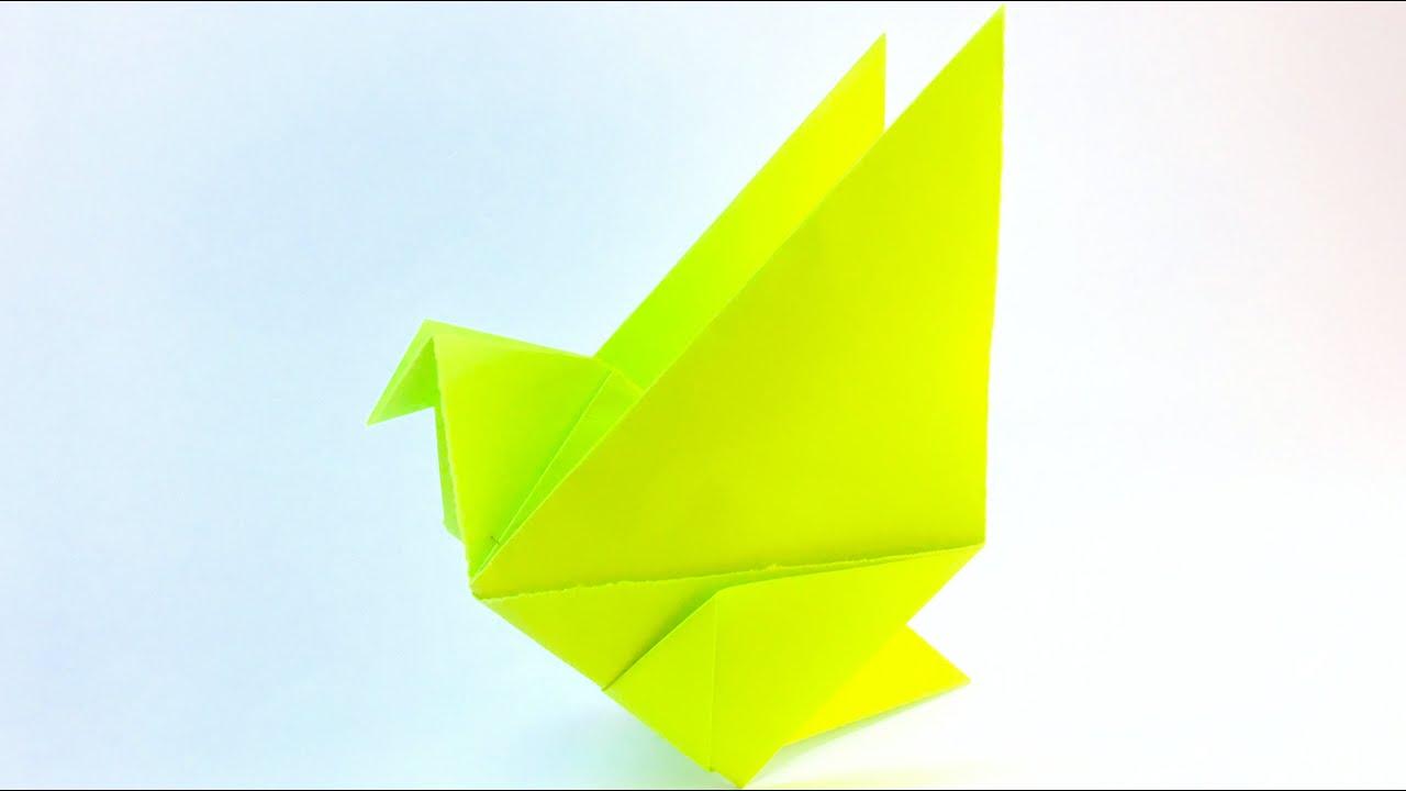 Download Origami - Bird - YouTube