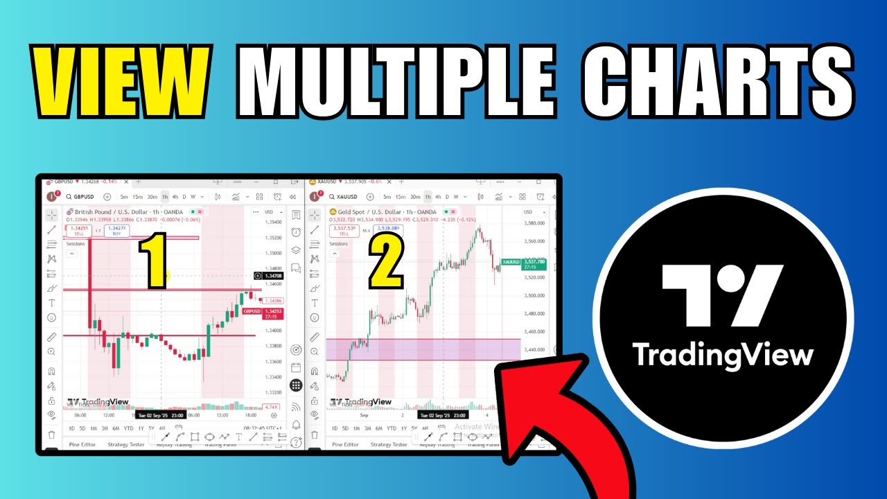 How To View Multiple Charts On Tradingview | get multiple charts on ...