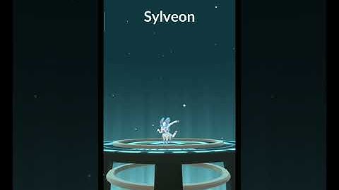 |I evolved my Shiny Eevee into Shiny  Sylveon in Pokemon Go! |#PokemonGo #Shorts|