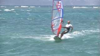 Windsurfing avec Patrick Bergeron - Spreckelsville, Maui