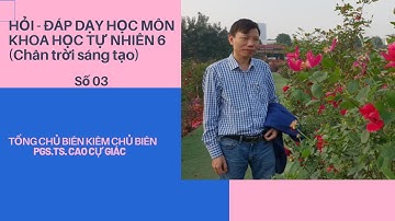 HỎI - ĐÁP DẠY HỌC KHOA HỌC TỰ NHIÊN 6 (CHÂN TRỜI SÁNG TẠO) - SỐ 03 - THẦY CAO CỰ GIÁC