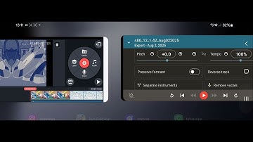 How to make confusion on up tempo and kinemaster