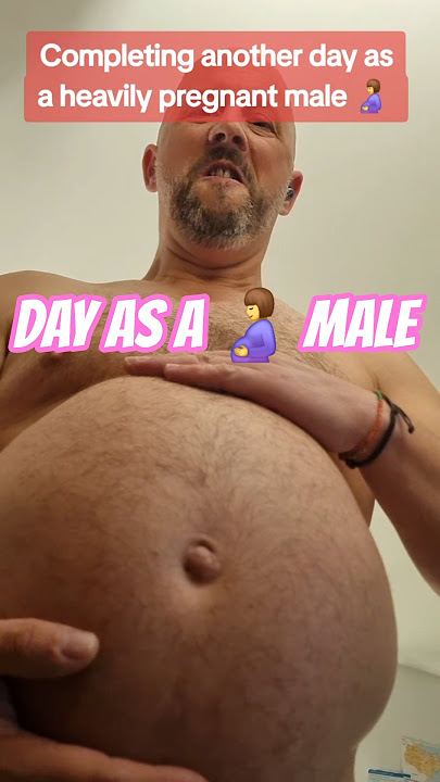 Hari sebagai pria yang sedang hamil besar