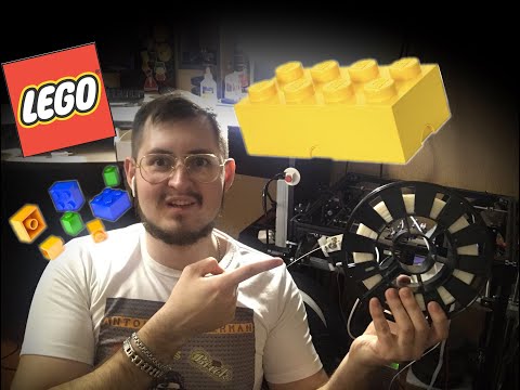 ЛЕГО  НА 3D ПРИНТЕРЕ!!!!