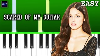 Olivia Rodrigo - scared of my guitar - Piano Tutorial