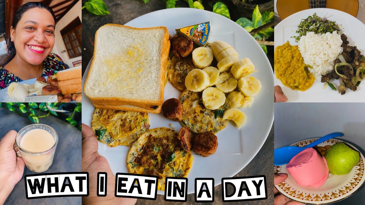 What I Eat In A Day |  මම අද දවසෙ හදපු Simple Recipes 🥘🥗🤍 | Full Day of Eating ❤️