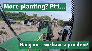 More potato planting Pt1... Oh hang on...we have a problem!  Fenland Farming Adventures