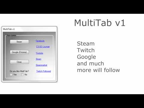 MultiTab v1 released!