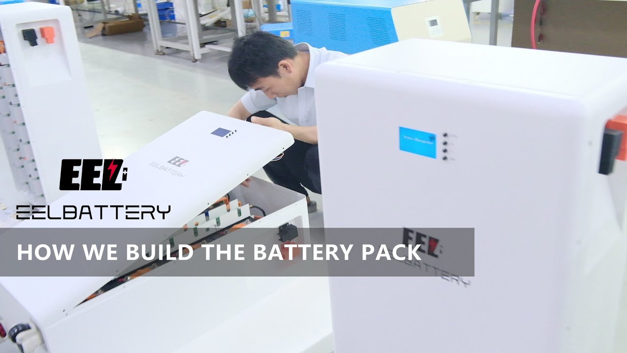 How We Build the Battery Pack With EEL Standing Box In Our Factory