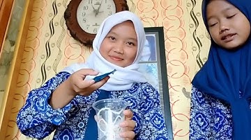 TEXT PROCEDURE (Special How to Make Chocolate Pop Ice)!!Luthfi Nikita Aufa And My Friend..