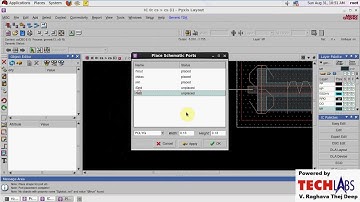 MENTOR GRAPHICS PYXIS : CS AMPLIFIER  3 Layout