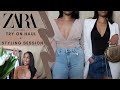 MUST WATCH: Zara Styling Session | Zara Haul 2020 *BASICS + SALE* | MRainelle