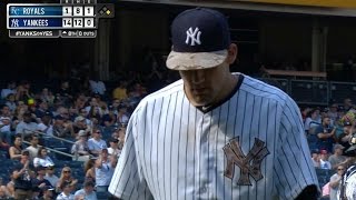 KC@NYY: Eovaldi limits Royals to one run over seven