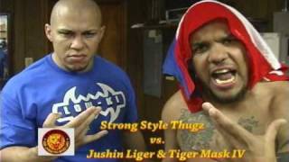 Strong Style Thugz have words for  New Japan!