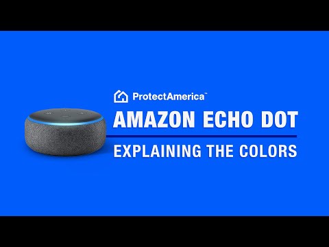 What do the colors on Alexa mean?