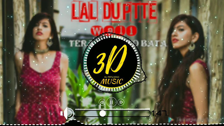 O lal dupatte wali dj remix song download mp3