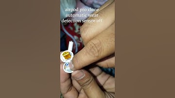 APPLE AIRPOD PRO CLONE/AUTOMATIC WEAR DETECTION SENSOR Turn off