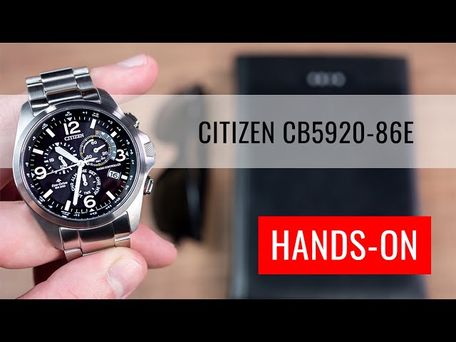 HANDS-ON: Citizen Promaster Land Racer Eco-Drive Radio Controlled  CB5920-86E - YouTube