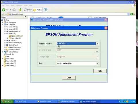 epson l310 reset | Foci