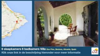 6 slaapkamers 6 badkamers Villa te Koop in Dos Pins, Benissa, Alicante, Spain