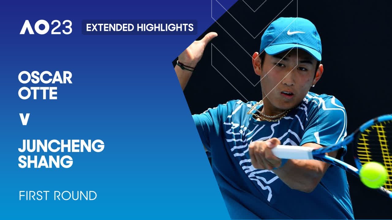 Oscar Otte v Juncheng Shang Extended Highlights | Australian Open 2023 First Round