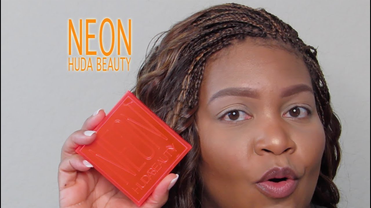 Neon Obsessions | Orange Palette Swatches