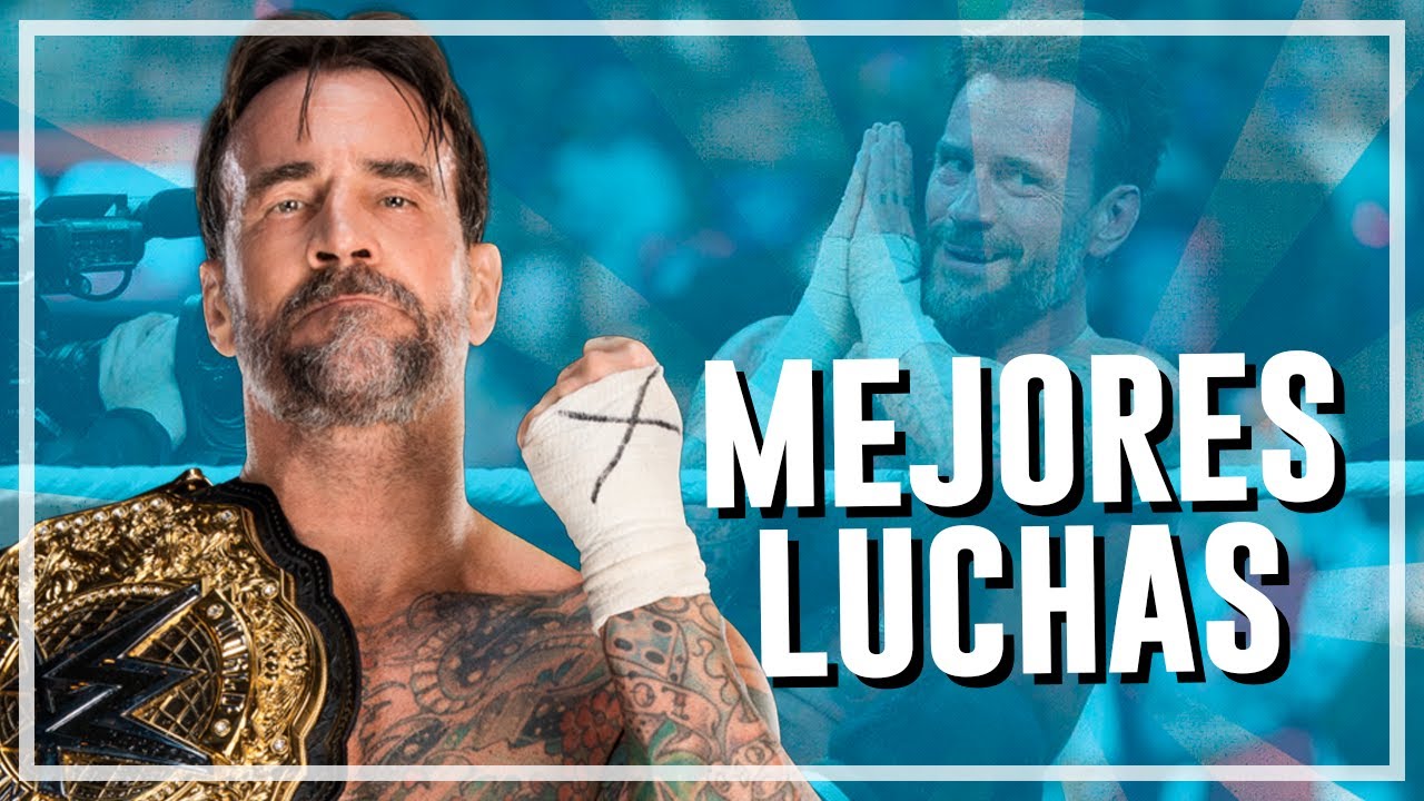 Las MEJORES LUCHAS de CM PUNK en WWE