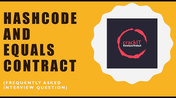 Core Java - Equals and Hashcode Contract
