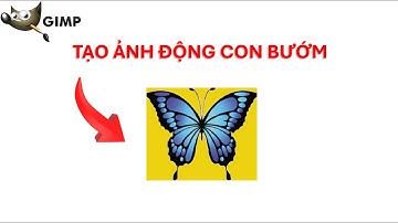 Hướng dẫn tạo ảnh động con bướm trong Gimp