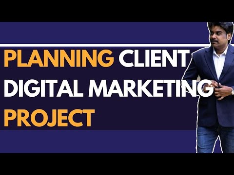 Digital Marketing Strategy & Project Planning ( Full Tutorial )