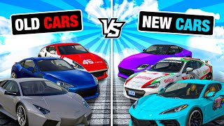🤩 All Old Cars Vs All New Cars 🤩 - Extreme Car Driving Simulator 2022 - Part -1 - Car Game
