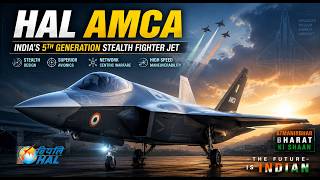AMCA Explained: India Ka Stealth Monster Fighter 😱 India’s 5th Gen Stealth Fighter