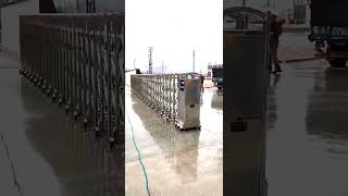Rain-Ready & Unshakable: Our Trackless Telescopic Door Thrives on Slippery Ground