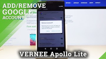 How to Add Google Account in Vernee Apollo Lite – Remove Google User