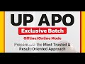 UP APO Exclusive Batch – Ambition Law Institute 🎯
