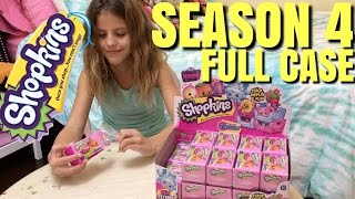 Shopkins Season 4 FULL CASE 30 BLIND Crates w/ 60 Shopkins