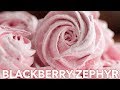 Dessert: Homemade Blackberry Marshmallow Zephir -  Zephyr Confectionary