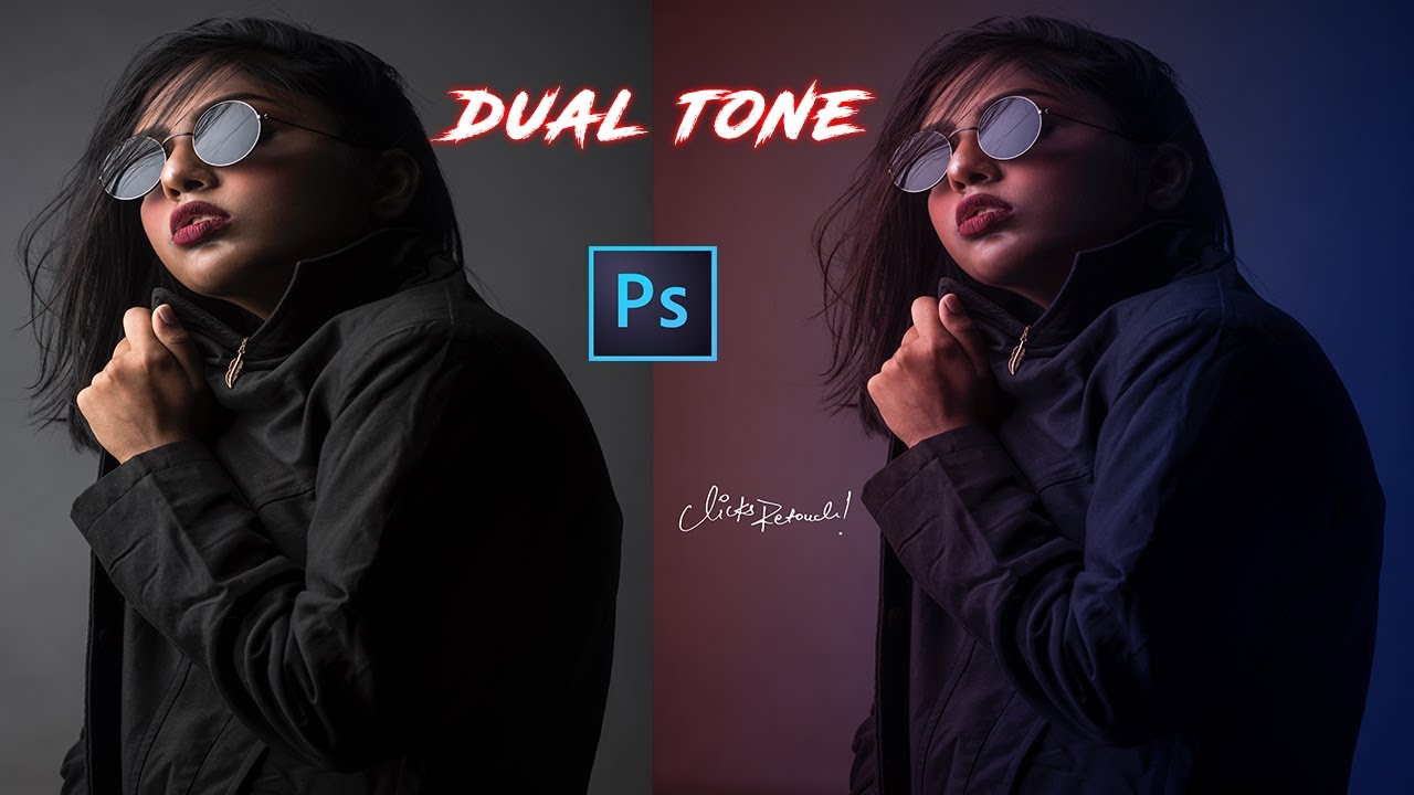 Dual Tone In Photoshop CC | Clicks Retouch